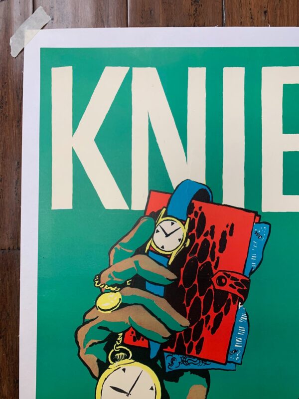 Knie - Borra - Art By Emil Bruno Vetterli (1956) 34.6x49.2 Italian Circus Poster LB - Image 5