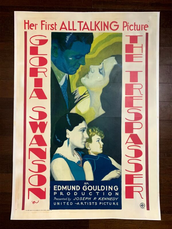 The Trespasser - Gloria Swanson (1929) US One Sheet Movie Poster LB