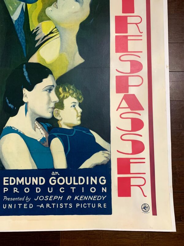 The Trespasser - Gloria Swanson (1929) US One Sheet Movie Poster LB - Image 4