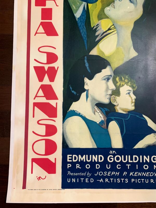The Trespasser - Gloria Swanson (1929) US One Sheet Movie Poster LB - Image 3