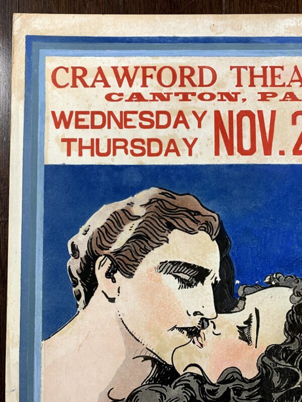 Don Juan - John Barrymore & Mary Astor (1926) US Silent Film Window Card - Image 2
