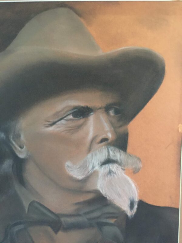 Portrait Of Buffalo Bill - Art By William Henry Machen (1901) US Painting - Image 2