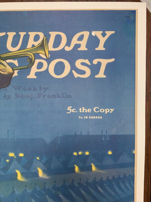 Saturday Evening Post - Art By Ski Weld (1941) 22x28 US Newstand Poster - Image 4