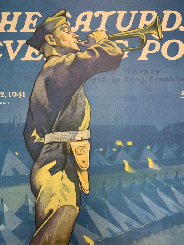 Saturday Evening Post - Art By Ski Weld (1941) 22x28 US Newstand Poster - Image 6