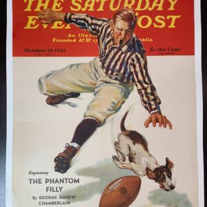 Saturday Evening Post - Art By Lonie Bee (1941) 22x28 US Newstand Poster