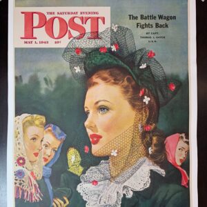 Saturday Evening Post - Art By Alex Ross (1943) 22x28 US Newstand Poster