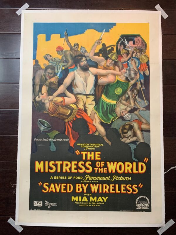 Mistress Of The World - Ep.4 (1922) 27.125x41 US One Sheet Silent Movie Poster LB