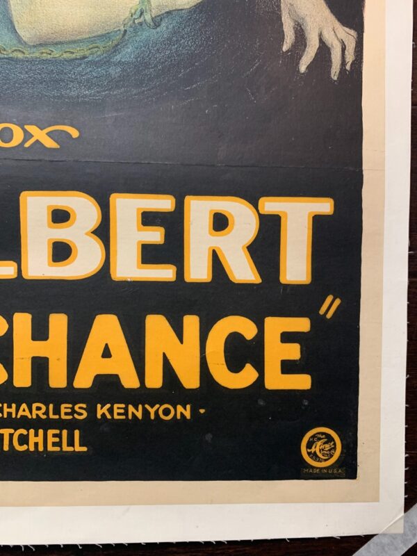 The Lone Chance - John Gilbert (1924) 27.5x40 US One Sheet Silent Movie Poster LB - Image 2