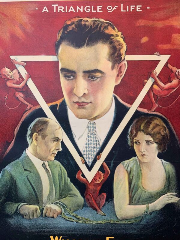 The Lone Chance - John Gilbert (1924) 27.5x40 US One Sheet Silent Movie Poster LB - Image 6