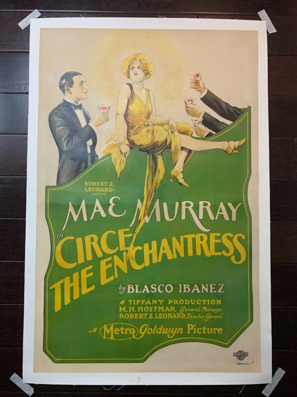 Circe The Enchantress - Mae Murray (1922) 27x41.5 US One SheetSilent Movie Poster LB