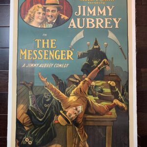 The Messenger - Art By Eltin (1921) 28.25x41 US One Sheet Silent Movie Poster LB