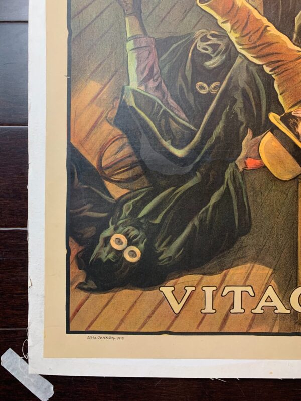 The Messenger - Art By Eltin (1921) 28.25x41 US One Sheet Silent Movie Poster LB - Image 2