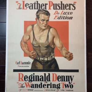 The Leather Pushers - Art By Leyendecker (1923) 27.25x41 US One Sheet Silent Movie Poster LB