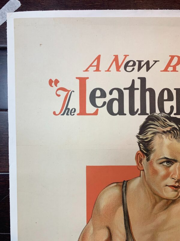 The Leather Pushers - Art By Leyendecker (1923) 27.25x41 US One Sheet Silent Movie Poster LB - Image 2