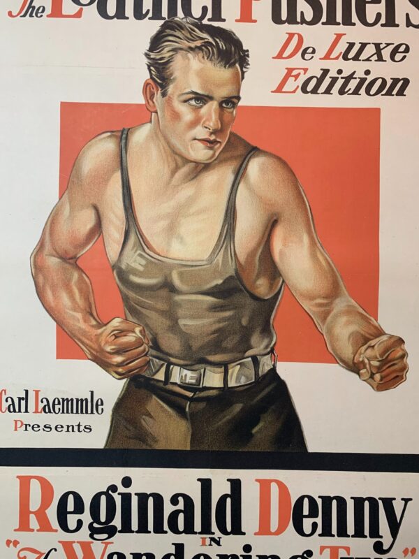 The Leather Pushers - Art By Leyendecker (1923) 27.25x41 US One Sheet Silent Movie Poster LB - Image 7