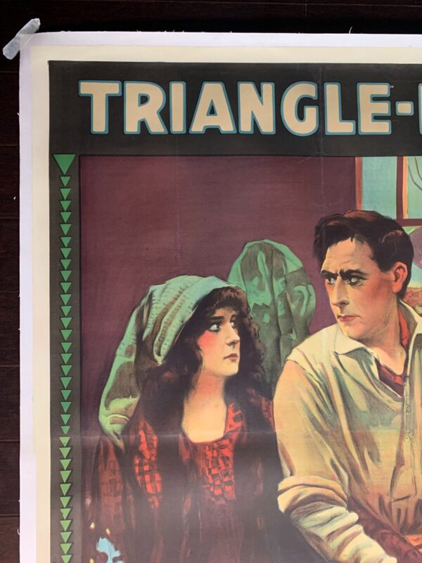 The Primal Lure - William S. Hart (1916) 41x80.5 US Silent Movie Poster LB - Image 6