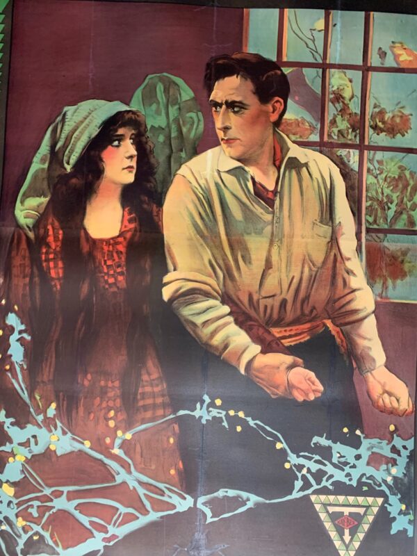 The Primal Lure - William S. Hart (1916) 41x80.5 US Silent Movie Poster LB - Image 9