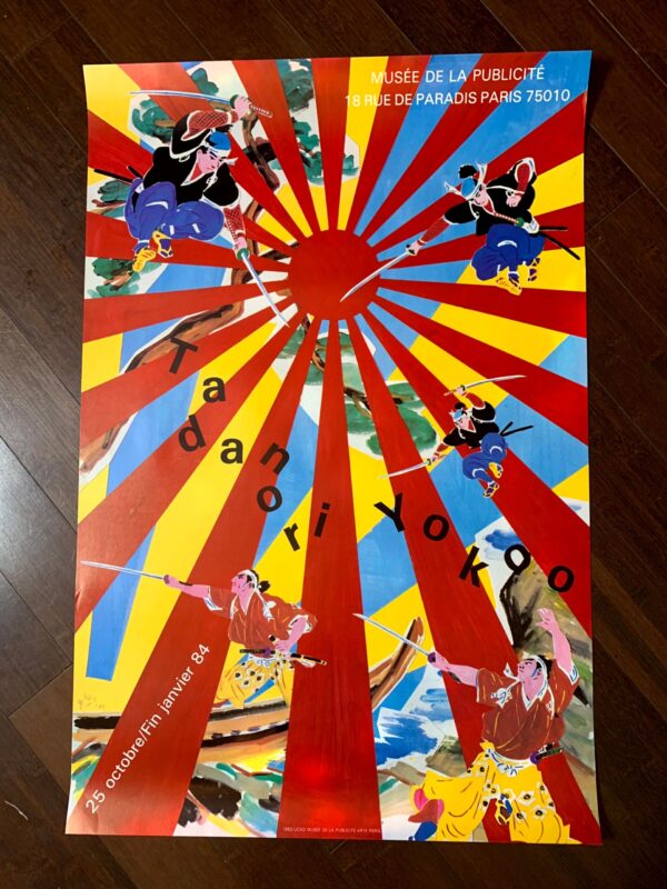 Nippon Derby - Art By Tadanori Yokoo (1998) 28.25x40.25 Japanese Advertising Poster LB