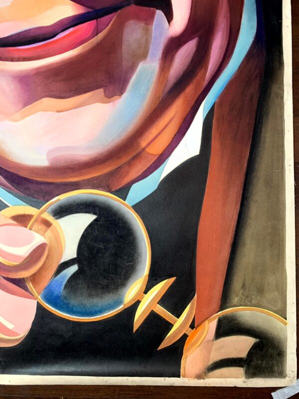 The House Of Rothschild - Art By Margite Kovats (1934) 49.2x73.6 Austrian Gouache Art - Image 2