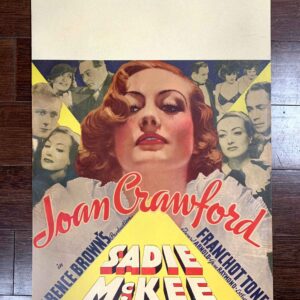 Sadie Mckee - Joan Crawford (1934) US Window Card Movie Poster