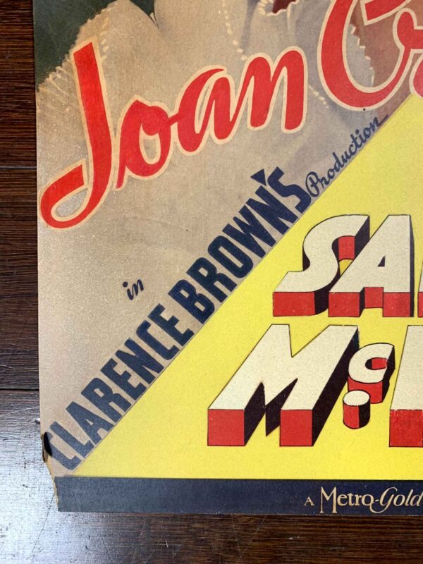 Sadie Mckee - Joan Crawford (1934) US Window Card Movie Poster - Image 2