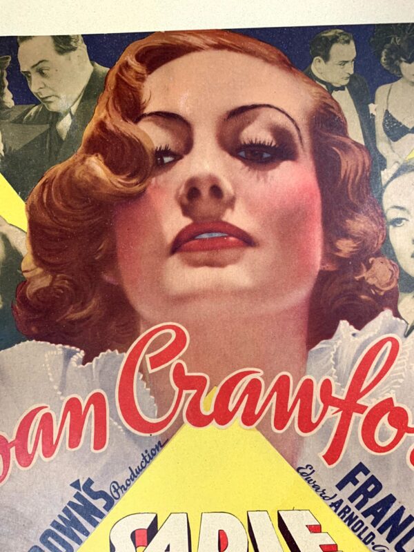 Sadie Mckee - Joan Crawford (1934) US Window Card Movie Poster - Image 3
