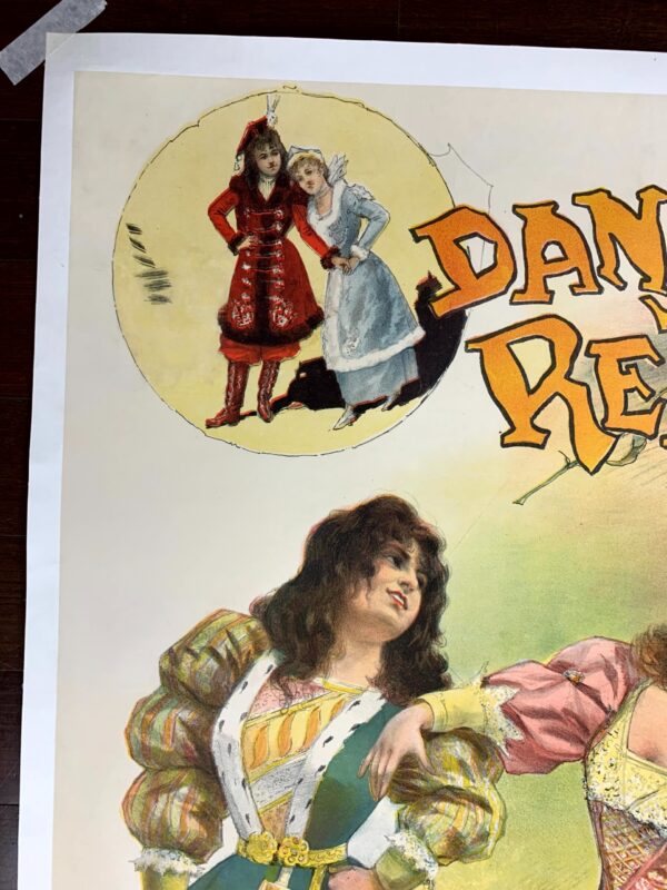 Danses Renaissance - Art By Pal (1894) 31.5x46.5 French Theater Poster LB - Image 3