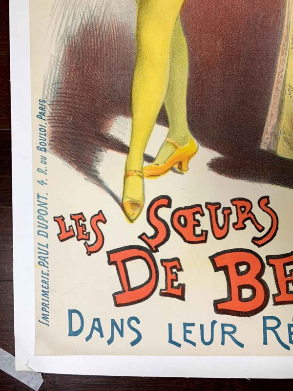Danses Renaissance - Art By Pal (1894) 31.5x46.5 French Theater Poster LB - Image 5