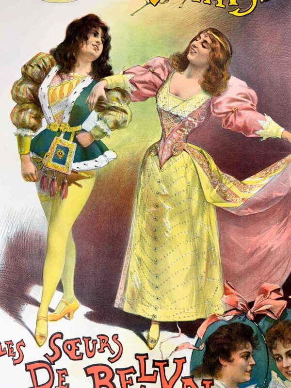 Danses Renaissance - Art By Pal (1894) 31.5x46.5 French Theater Poster LB - Image 6