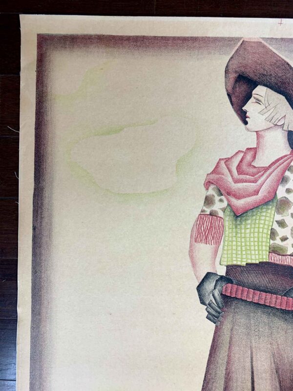Betsy - Art By Pascal Bastia (1927) 31.25x47.25 French Theater Poster LB - Image 3