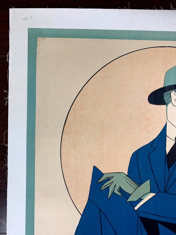 La Mode Masculine - Art By Margi (1932) 24x38 Belgian Advertising Poster LB - Image 2