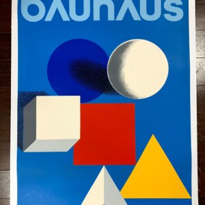 Bauhaus - Art By Herbert Bayer (1968) 23.5x33 US Silkscreen Poster LB