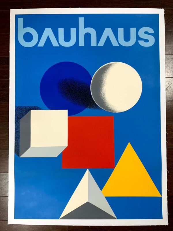 Bauhaus - Art By Herbert Bayer (1968) 23.5x33 US Silkscreen Poster LB