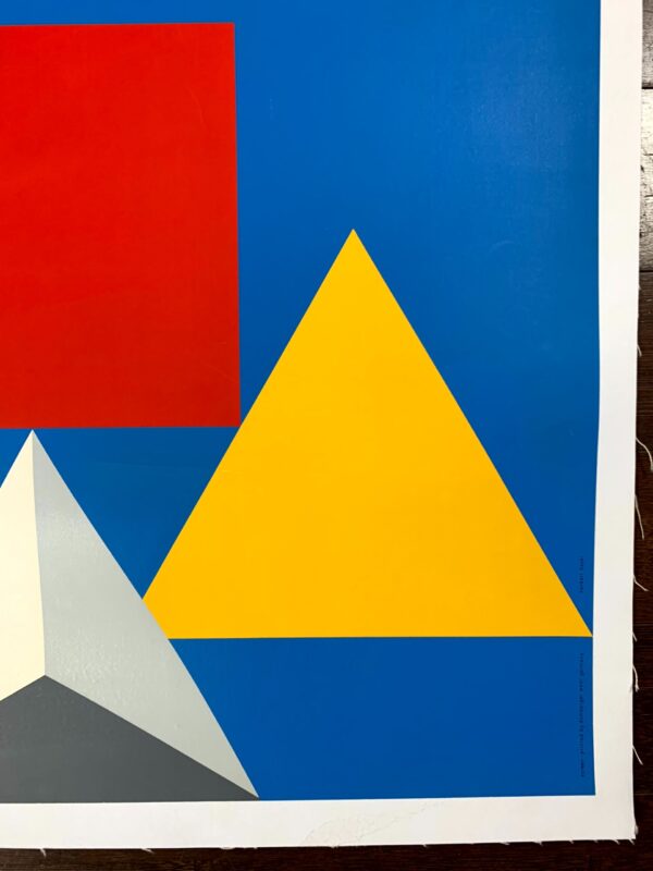 Bauhaus - Art By Herbert Bayer (1968) 23.5x33 US Silkscreen Poster LB - Image 4