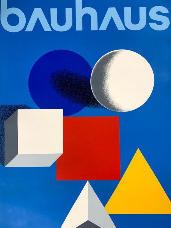 Bauhaus - Art By Herbert Bayer (1968) 23.5x33 US Silkscreen Poster LB - Image 5