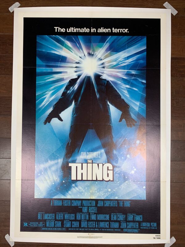 The Thing - John Carpenter (1982) US One Sheet Movie Poster LB