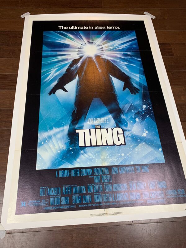 The Thing - John Carpenter (1982) US One Sheet Movie Poster LB - Image 7
