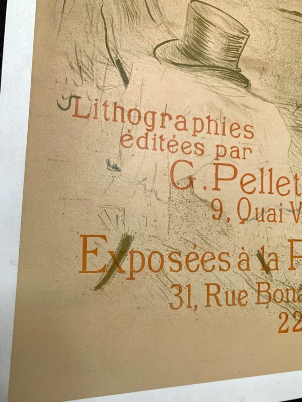 Elles - Art By Toulouse-Lautrec (1896) 18.5x23.25 French Advertising Poster LB - Image 3