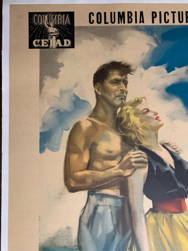 From Here to Eternity - Art by Simeoni (1953) 55x79 Italian Movie Poster LB - Image 5