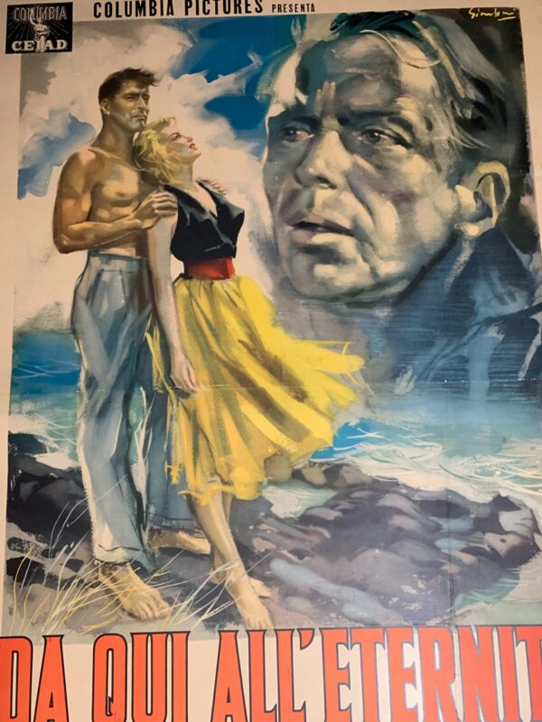 From Here to Eternity - Art by Simeoni (1953) 55x79 Italian Movie Poster LB - Image 8