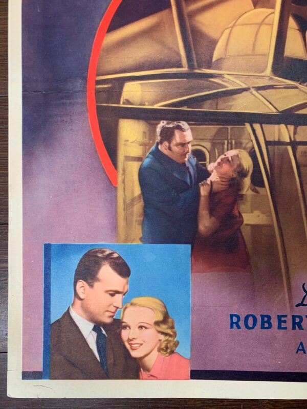 Non-Stop New York - Anna Lee (1937) US Insert Movie Poster LB - Image 2