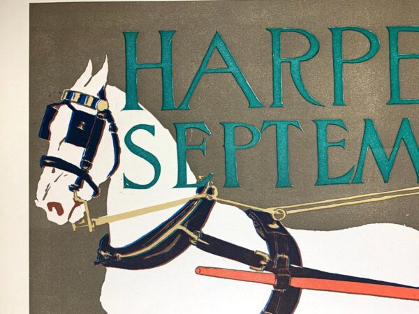 Harper's September - Art By Penfield (1897) US Magazine Cover - Image 2