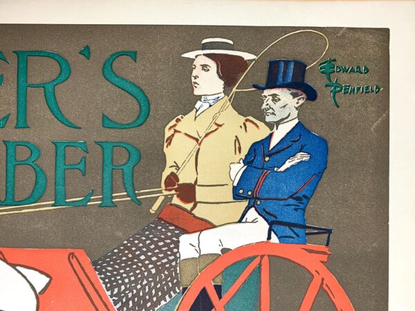 Harper's September - Art By Penfield (1897) US Magazine Cover - Image 3