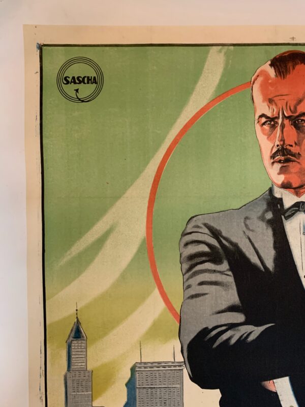 Making a Man aka Der Farmerkonig (1922) 35x49 German Movie Poster LB - Image 2