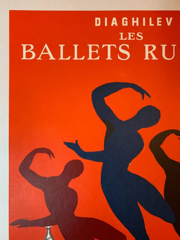 Diaghilev les Ballets Russes - Art by Villemot (1980) 15.75x22 US Advertising Poster LB - Image 2