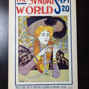 The Sunday World - Various Artists (1890's) 12x19 US Magazine Covers x4