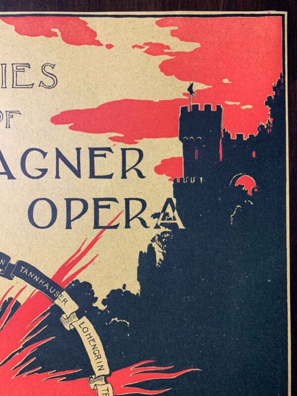 The Wagner Opera - Art by Louis Frederick Hurd (1895) 11.75x17 US Magazine Cover - Image 2