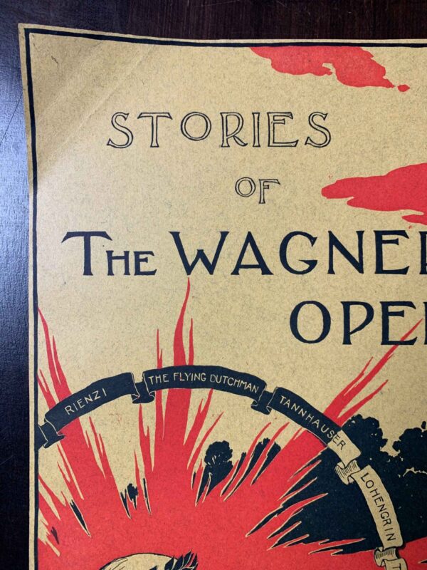 The Wagner Opera - Art by Louis Frederick Hurd (1895) 11.75x17 US Magazine Cover - Image 3