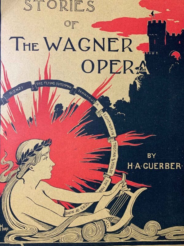 The Wagner Opera - Art by Louis Frederick Hurd (1895) 11.75x17 US Magazine Cover - Image 5
