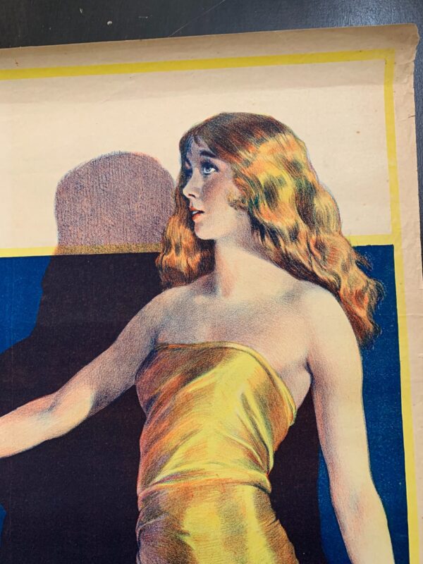 Venus Moderne - Art by Julien t’Felt (1926) 24.25x33.5 Belgian Pre-War Movie Lithograph Poster - Image 3